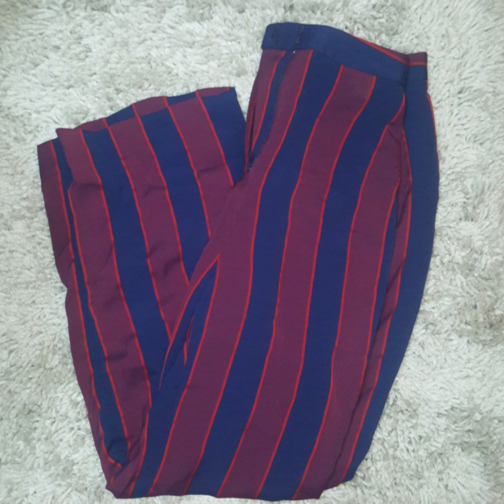Express High Waisted Striped Pants!